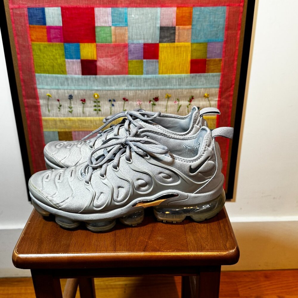 2018 Nike Air Vapormax Plus in Grey Silver